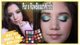 FIRST IMPRESSIONS+SWATCHES - Pür x RawBeautyKristi Pressed Pigment Palette *so excited* | Szannyside