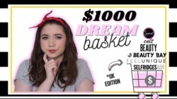 What's in my $1000 Sephora Fantasy Basket?  * UK edition * TAG | Szannyside