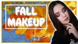 Easy & Smokey Burgundy Fall Makeup Tutorial | Szannyside