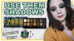 W7 On The Rocks Palette Tutorial (Feeling The Slytherin Vibes??) Use Them Shadows | Szannyside