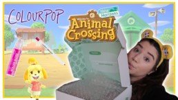 Colourpop Unboxing & Try-On Haul (Animal Crossing Collection & More) | Szannyside