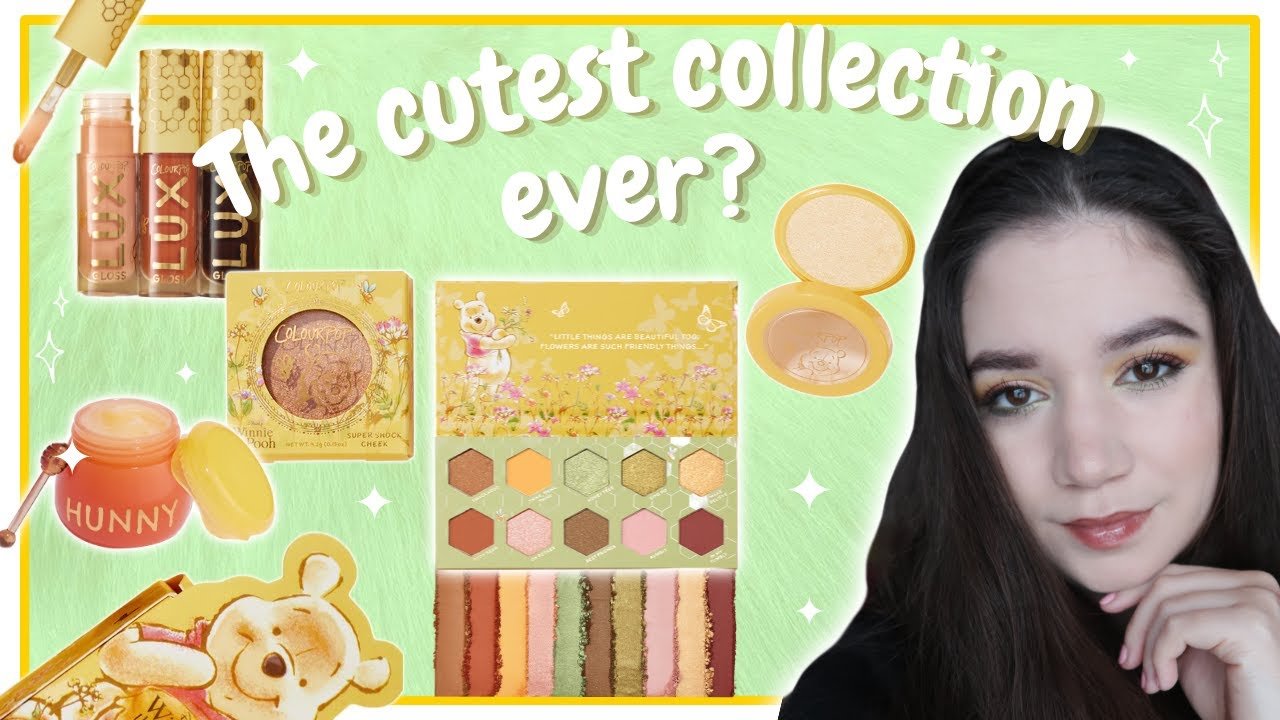Colourpop WinniethePooh Collection Swatches & Thoughts Szannyside